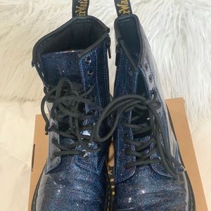 Kids Dr. Marten Glitter Boots